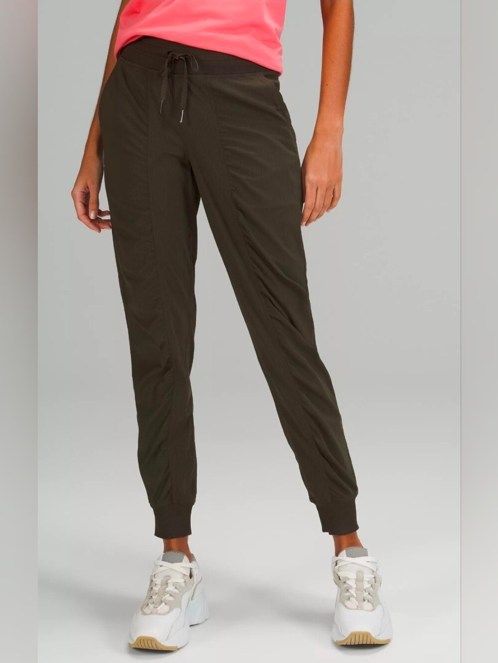 Lululemon Women’s Brown Drawstring Jogger Dance Pants Sz 6